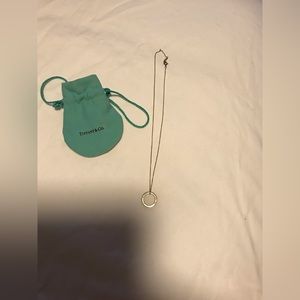 Tiffany & Co. Circle Pendant Necklace